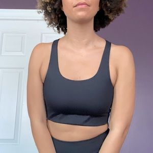Black Paloma Bra Girlfriend Collective